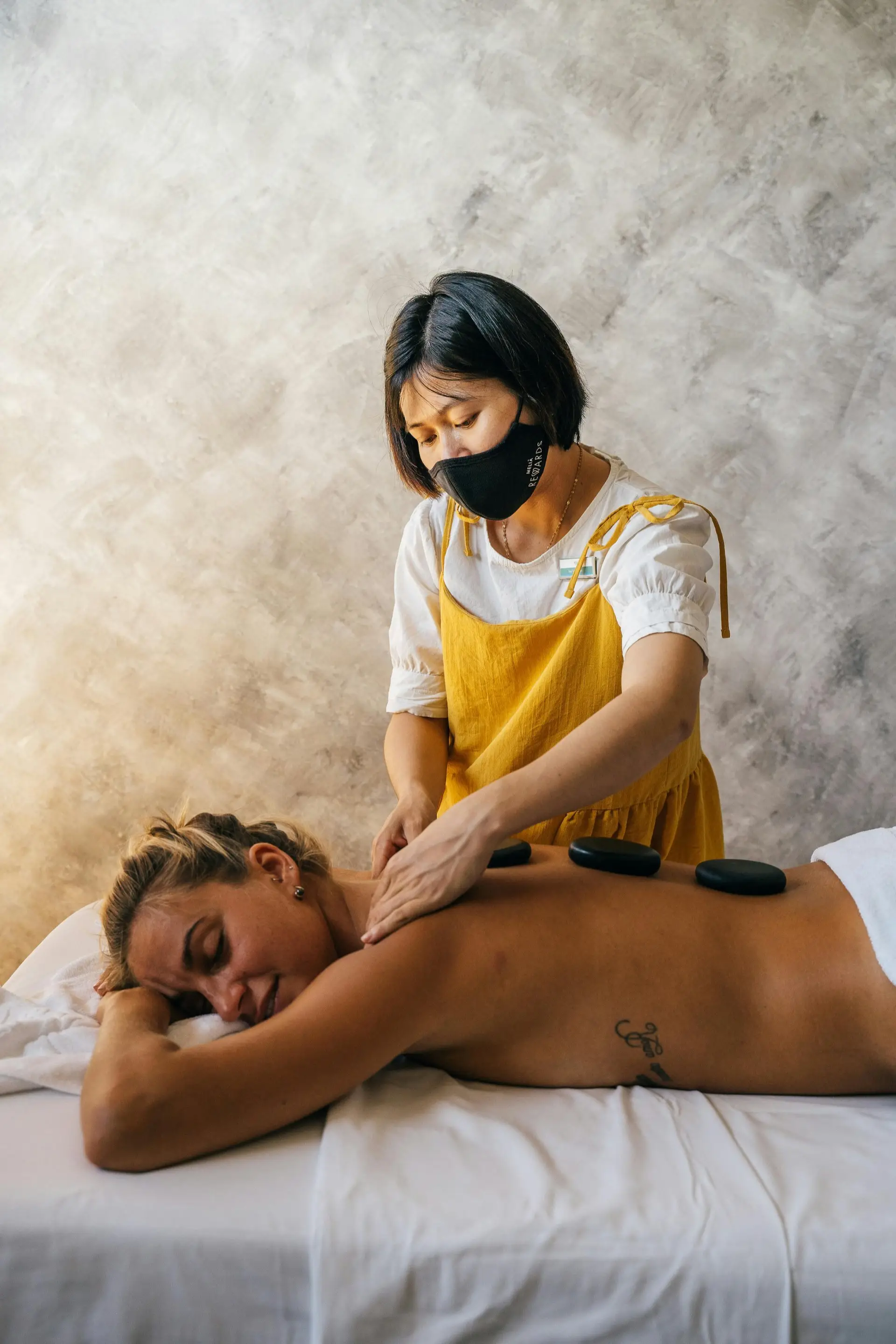 Deep Tissue Massage at an at-home appointment in Singapore